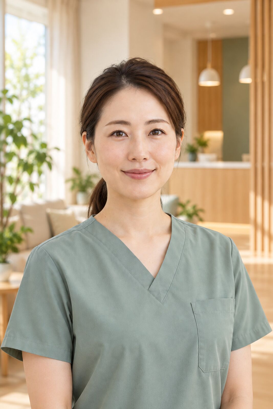 歯科衛生士の佐藤のポートレート