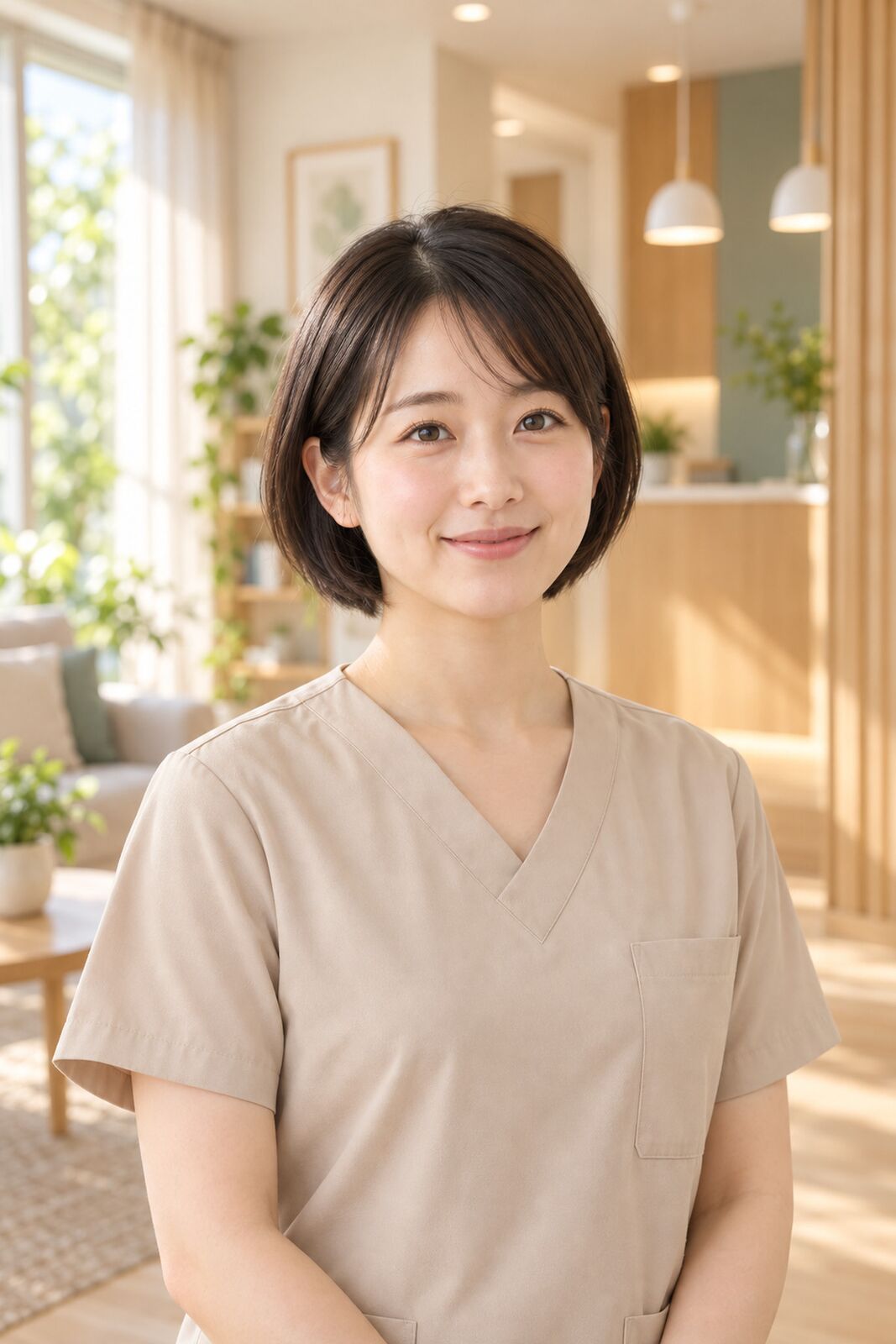 歯科助手の中村のポートレート